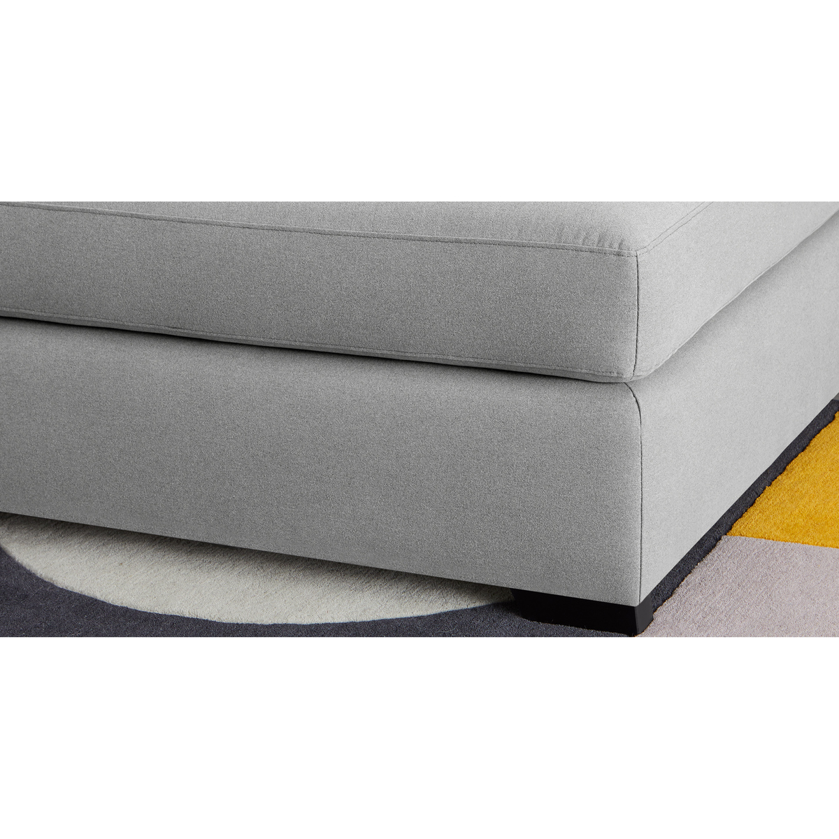 Mortimer 4 Seater Modular Corner Sofa, Chalk Grey Cotton – image 4