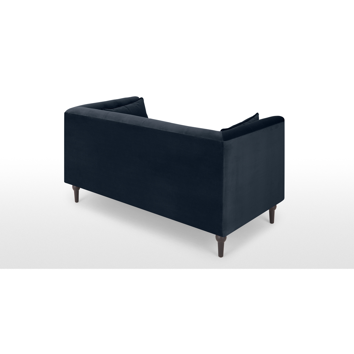 Flynn 2 Seater Sofa, Sapphire Blue Velvet – image 5