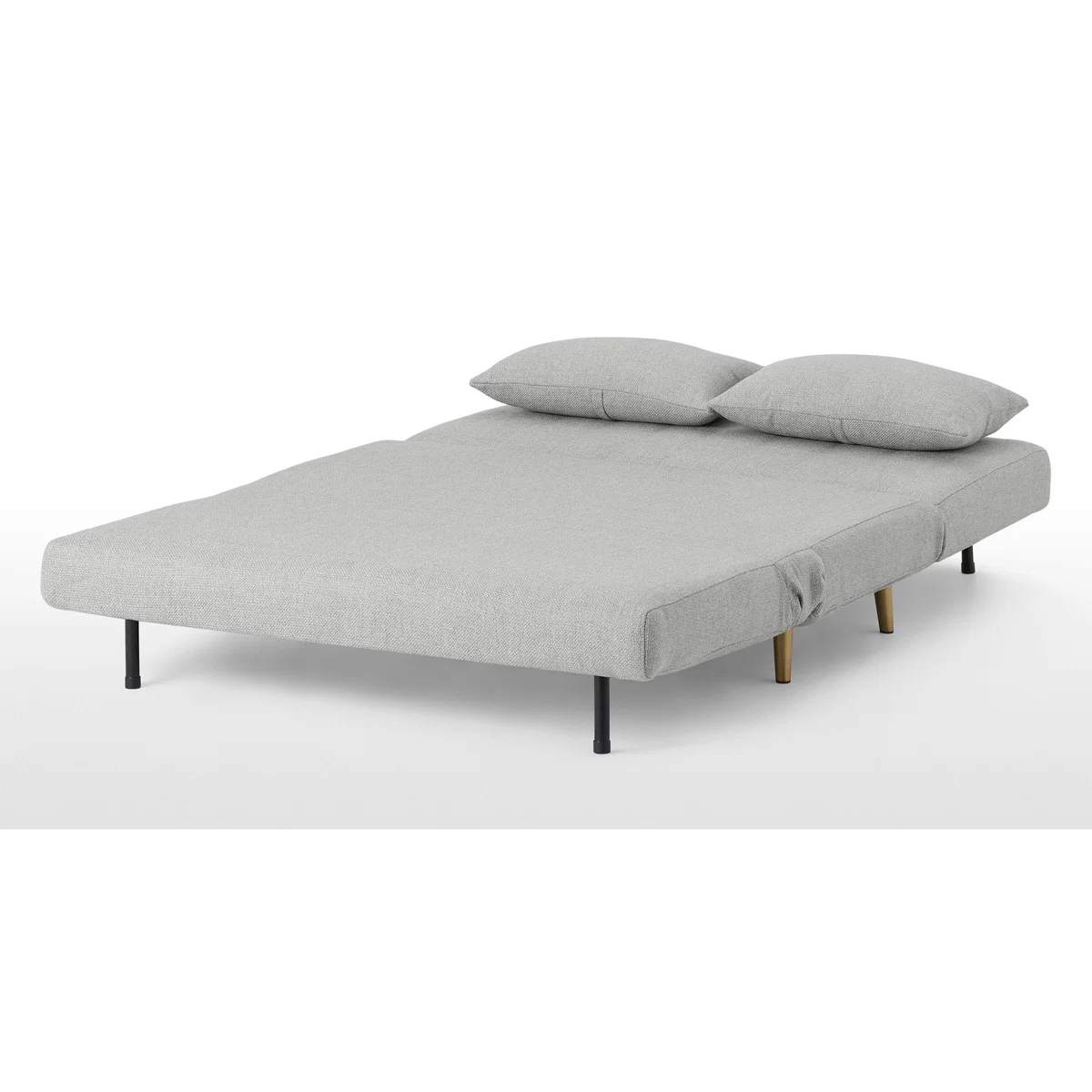 Bessie Small Sofa Bed, Luna Grey Weave – image 5