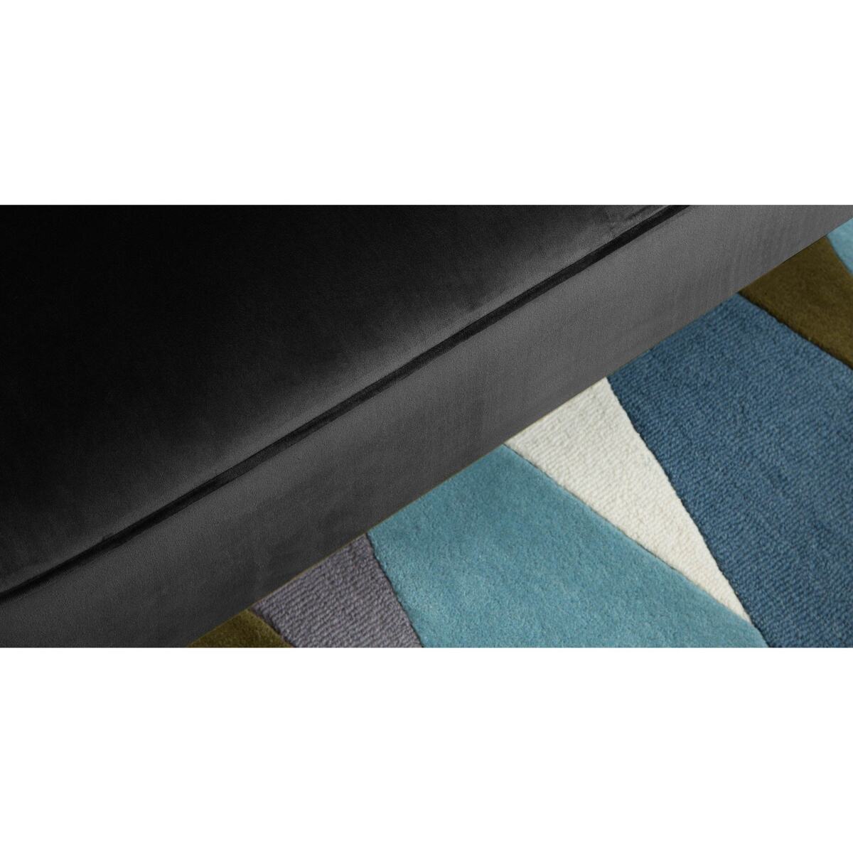 Margot 2 Seater Sofa, Pewter Grey Velvet – image 5