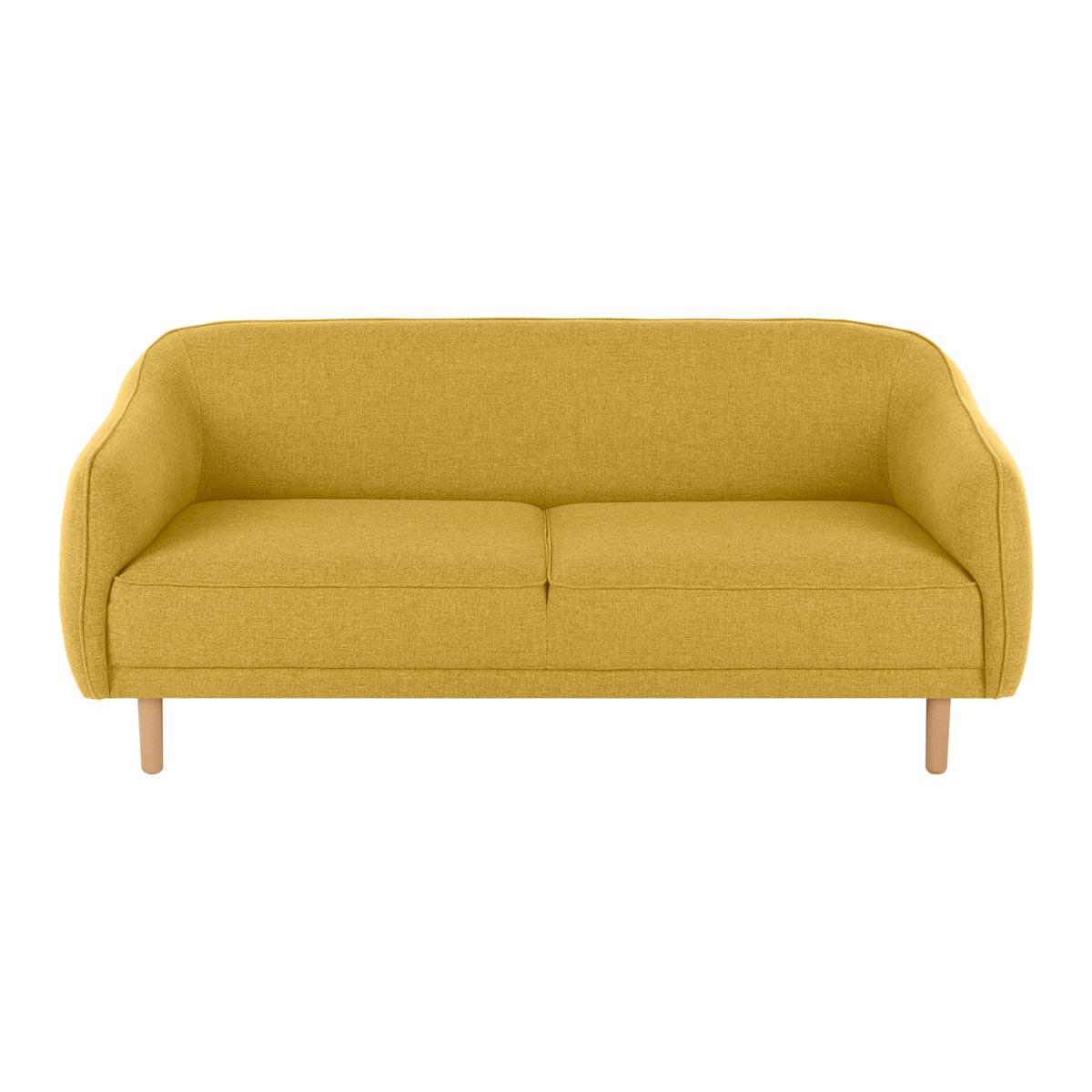 Haring 3 Seater Sofa, Retro Yellow – image 1