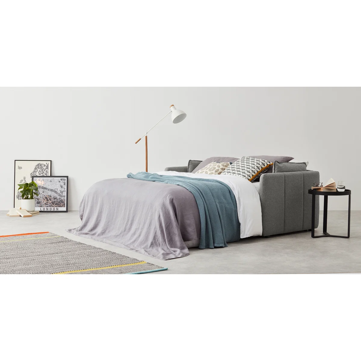 Tibor Sofa Bed, Mountain Grey – image 6