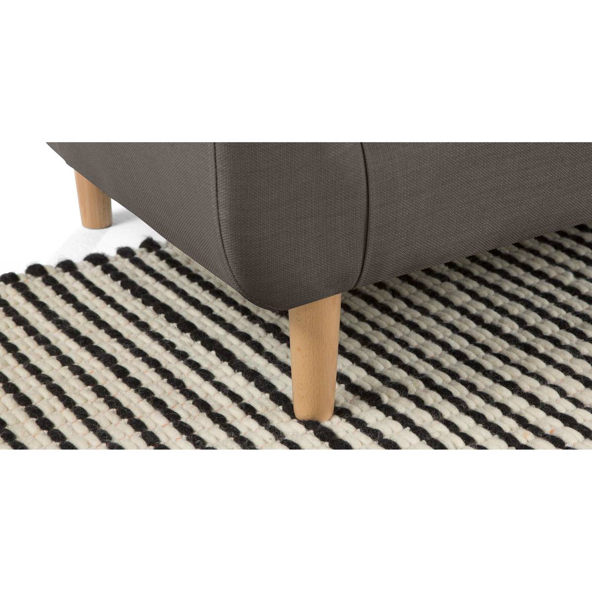 Tubby 2 Seater Sofa, Pewter Grey – image 3