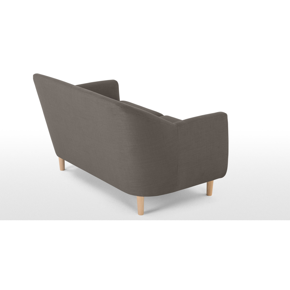 Tubby 2 Seater Sofa, Pewter Grey – image 4