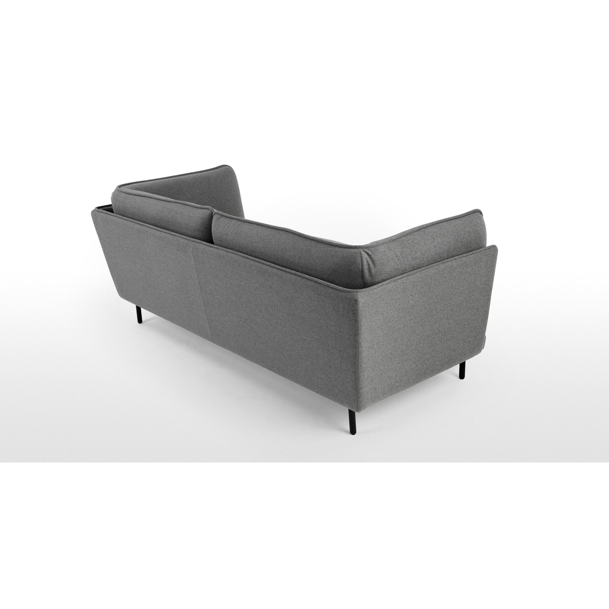 Wes 3 Seater Sofa, Elite Grey – image 4