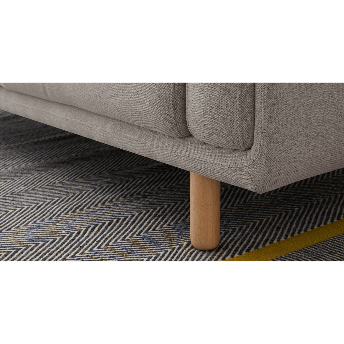 Karson 2 Seater Sofa, Mina Grey – image 4