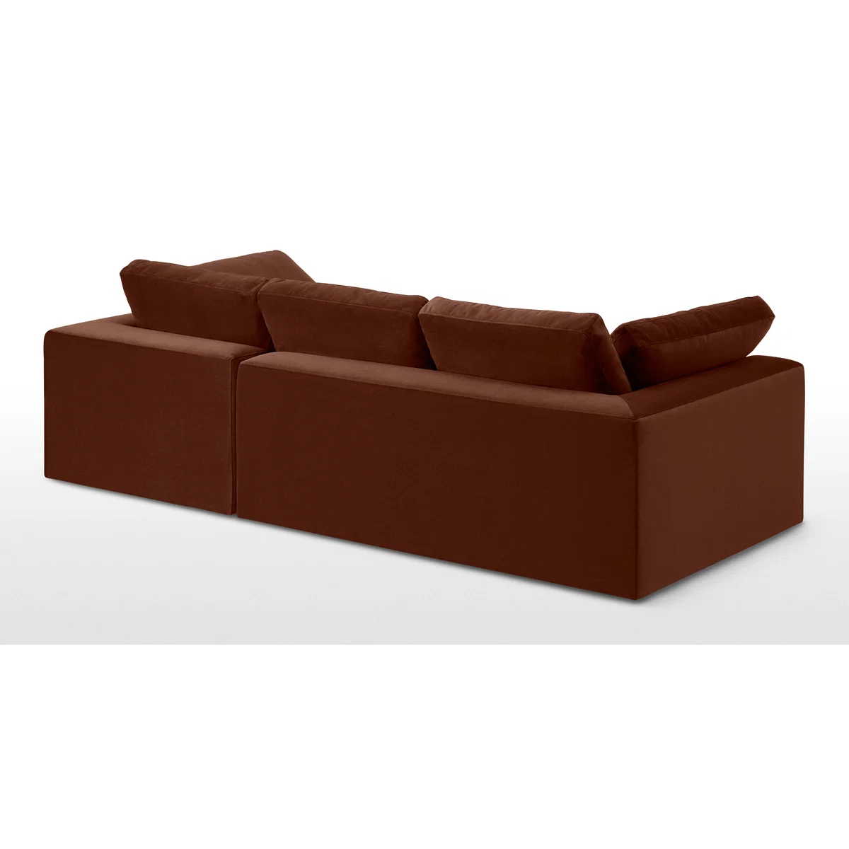 Samona Right Hand Facing Chaise End Sofa, Amber Velvet – image 5