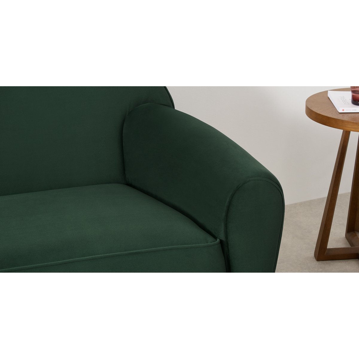 Carlton 2 Seater Sofa, Laurel Green Velvet – image 6