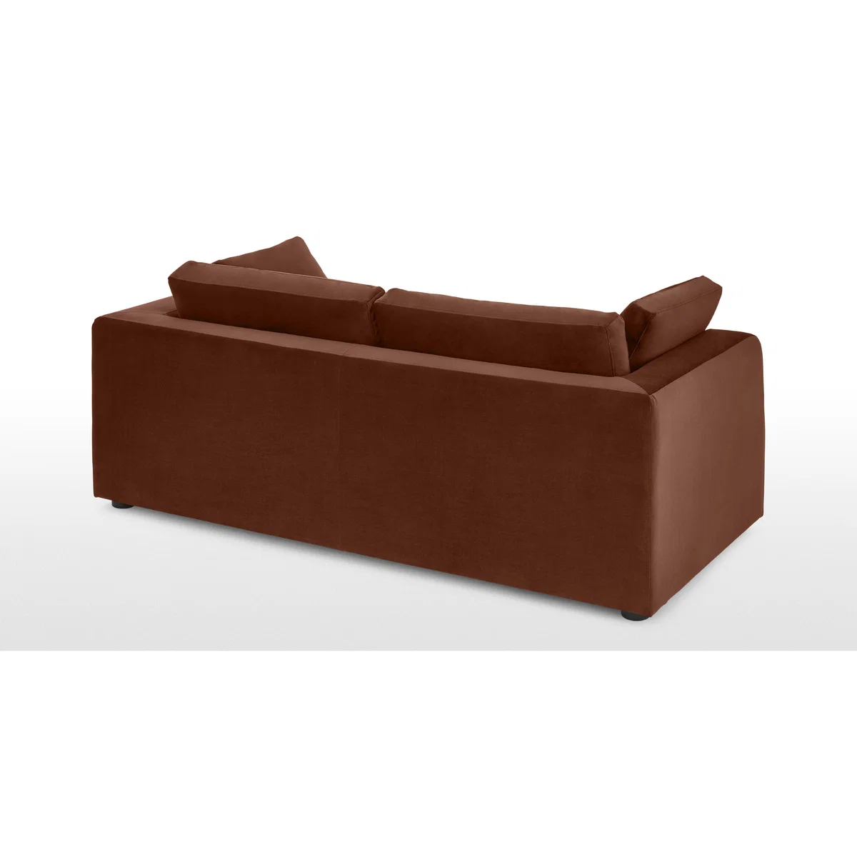 Mogen 3 Seat Sofa Bed, Warm Caramel Velvet – image 5