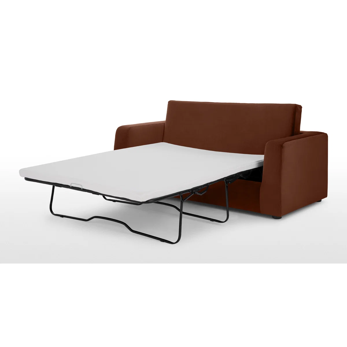 Mogen 3 Seat Sofa Bed, Warm Caramel Velvet – image 7