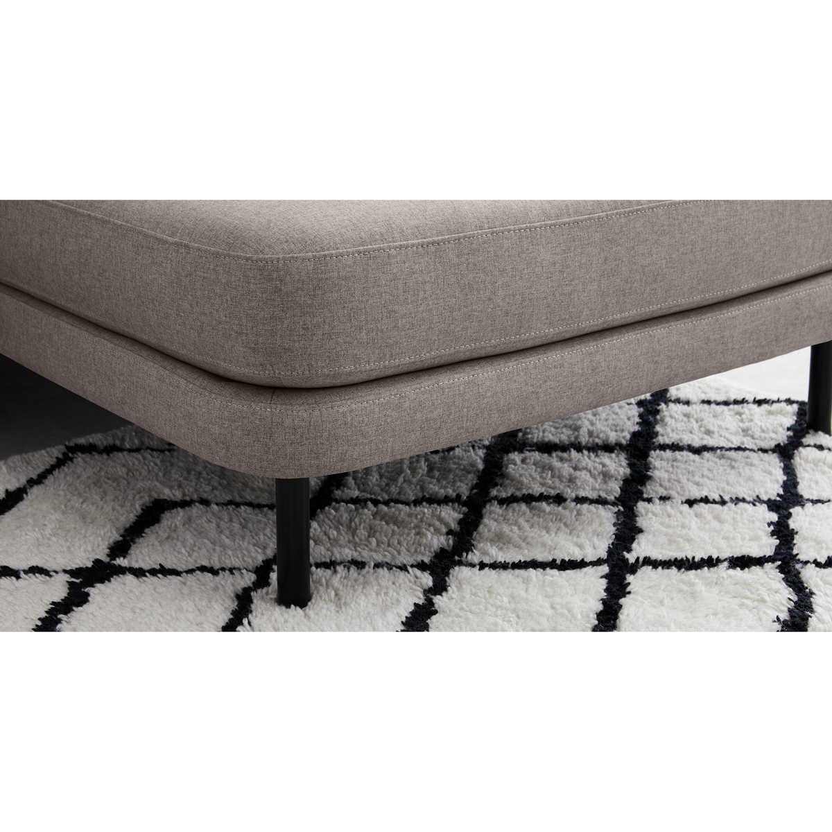 Herman Left Hand Facing Chaise End Corner Sofa, Woodland Green – image 3