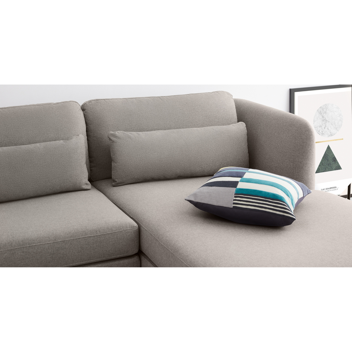 Herman Left Hand Facing Chaise End Corner Sofa, Woodland Green – image 5