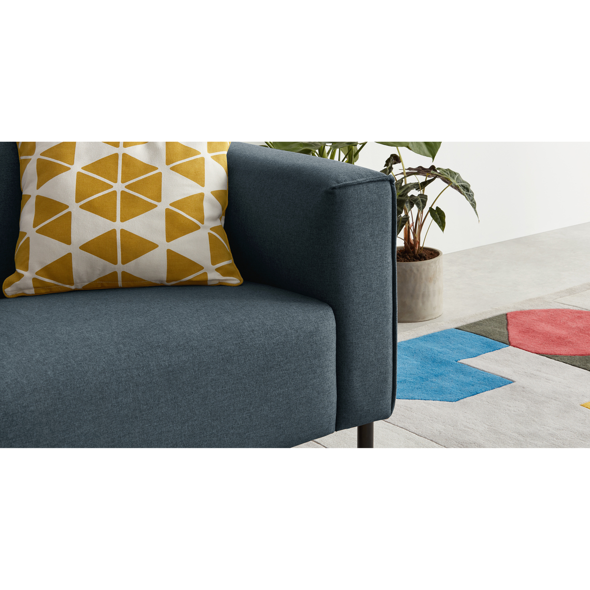 MADE Essentials Herron 2 Seater Sofa, Aegean Blue – image 5