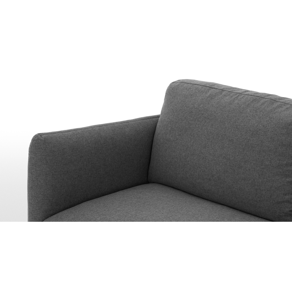 Fletcher 3 Seater Sofabed with Pocket Sprung Mattress, Marl Grey – image 3