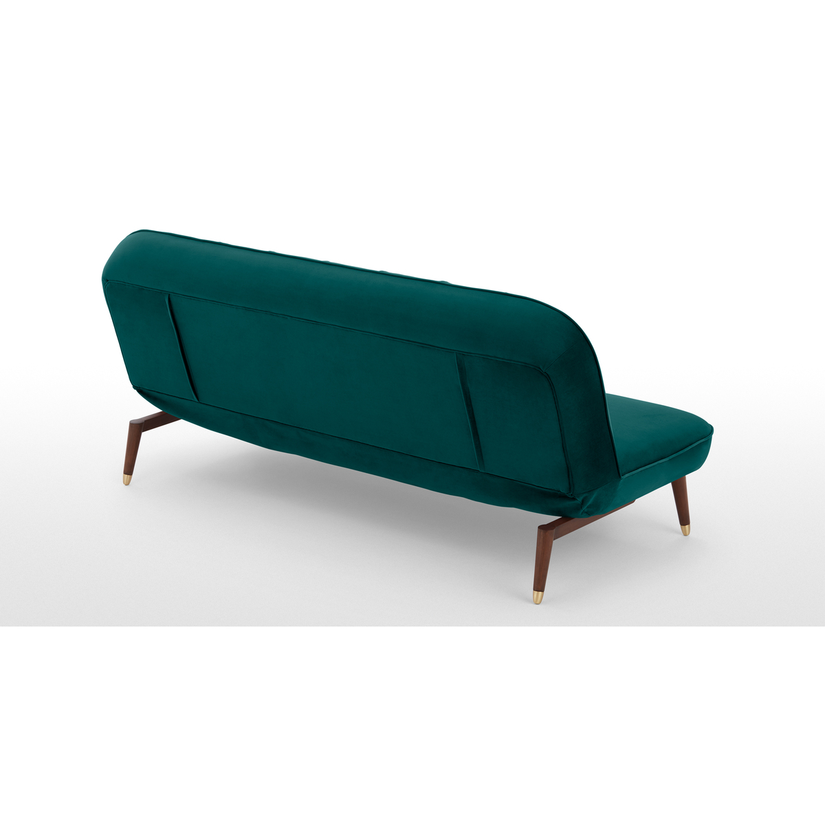 Margot Click Clack Sofa Bed, Velvet Seafoam Blue – image 7