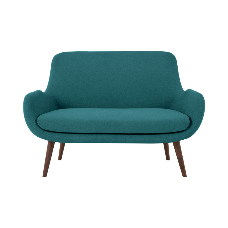 Moby 2 Seater Sofa, Mineral Blue – image 1