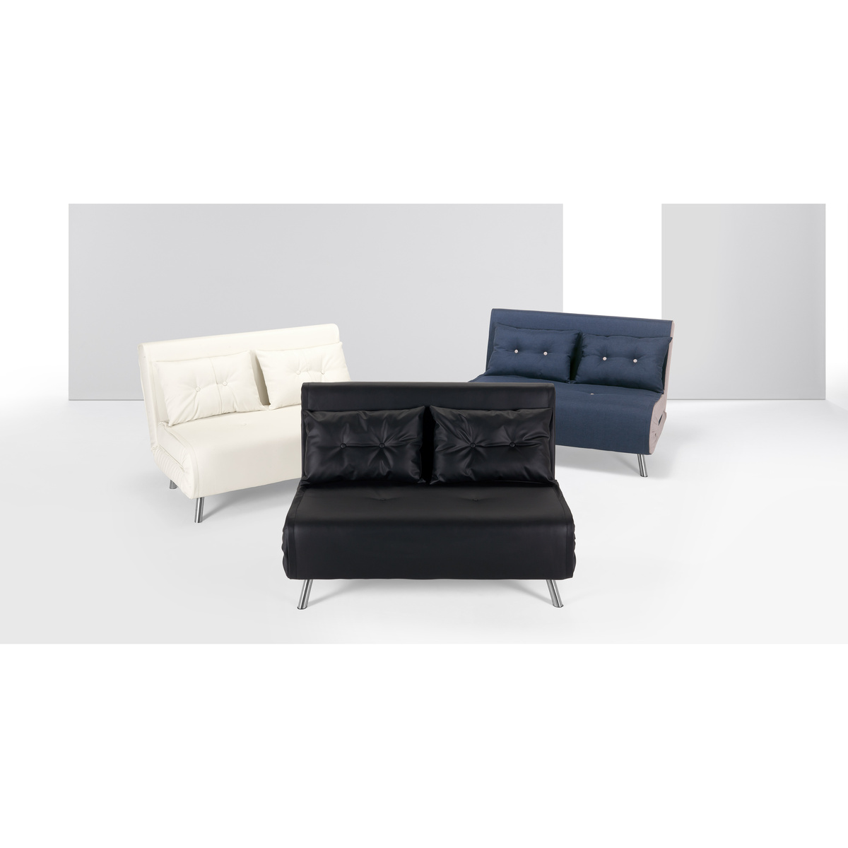 Haru Small Sofa Bed, Quartz Blue – image 5
