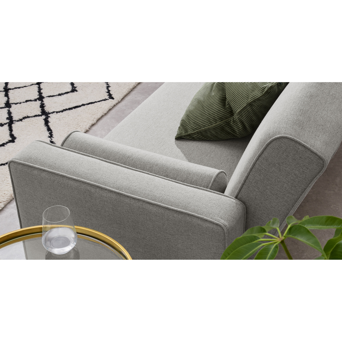 Warner Click Clack Sofa Bed, Moonlight Grey – image 6