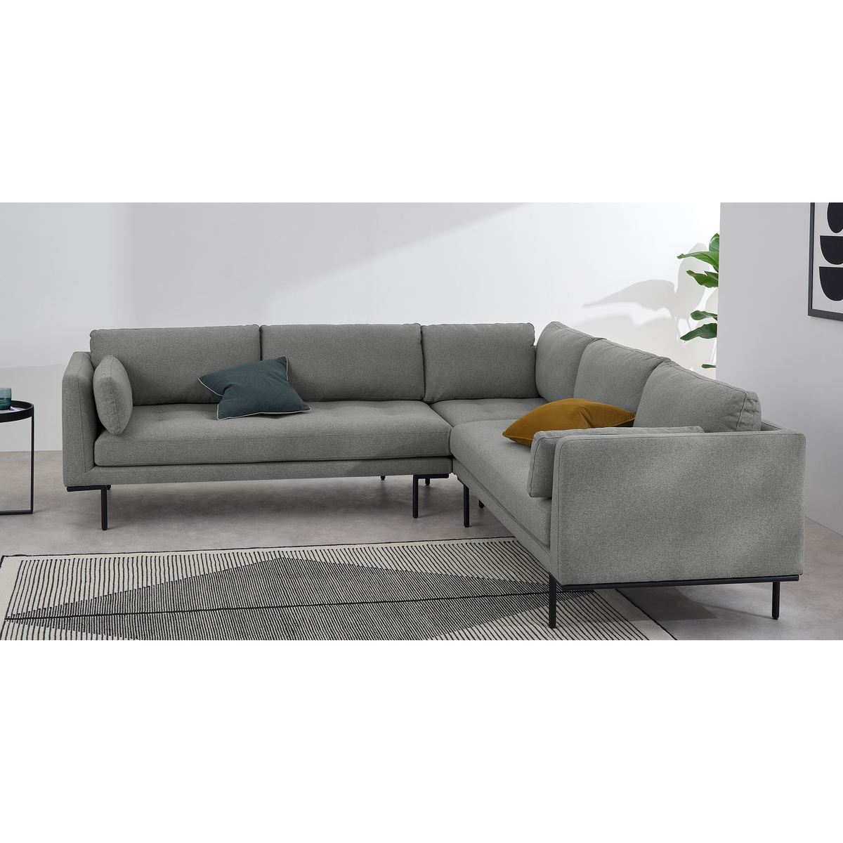 Harlow Corner Sofa, Mountain Grey – image 3