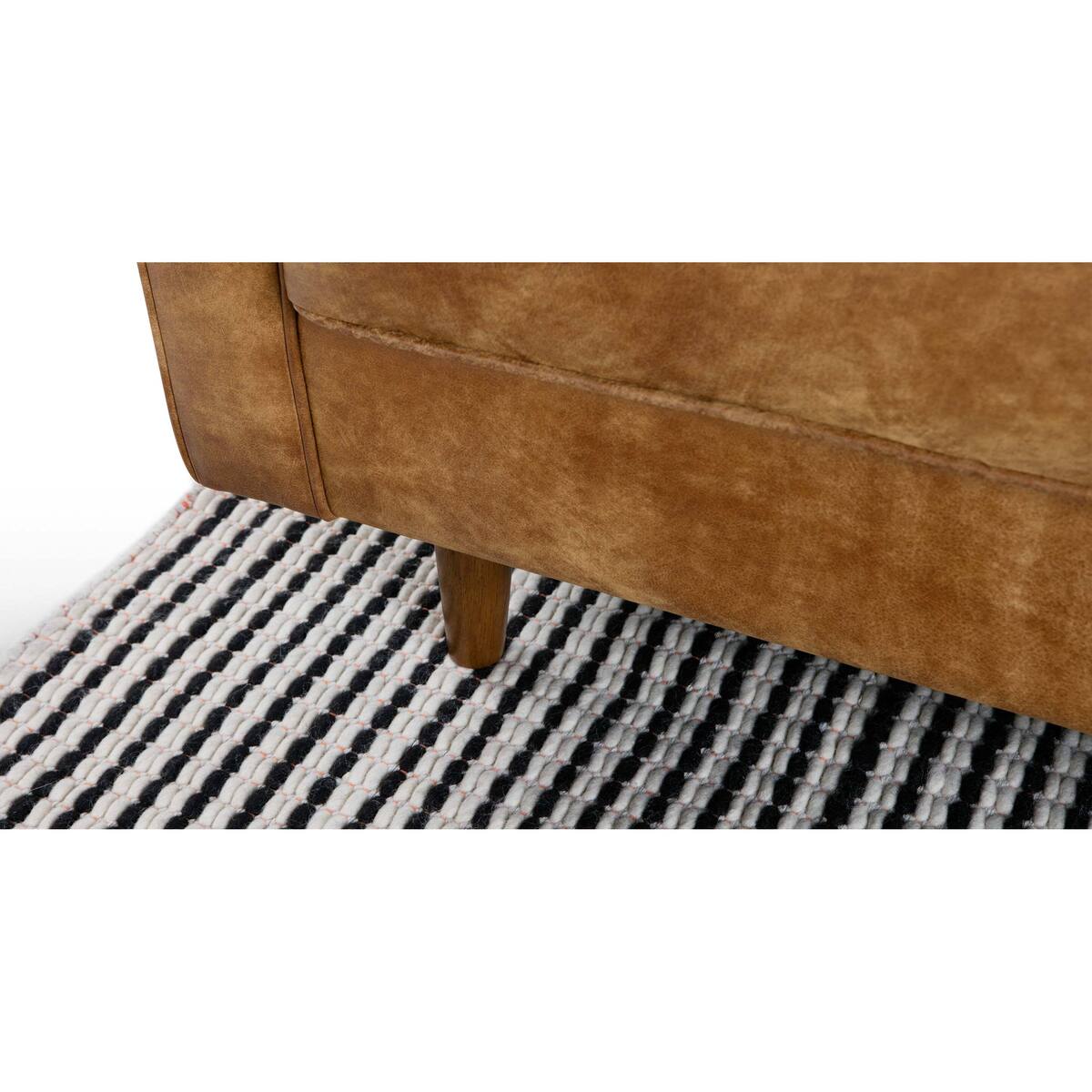 Dallas 2 Seater Sofa, Outback Tan Premium Leather – image 3