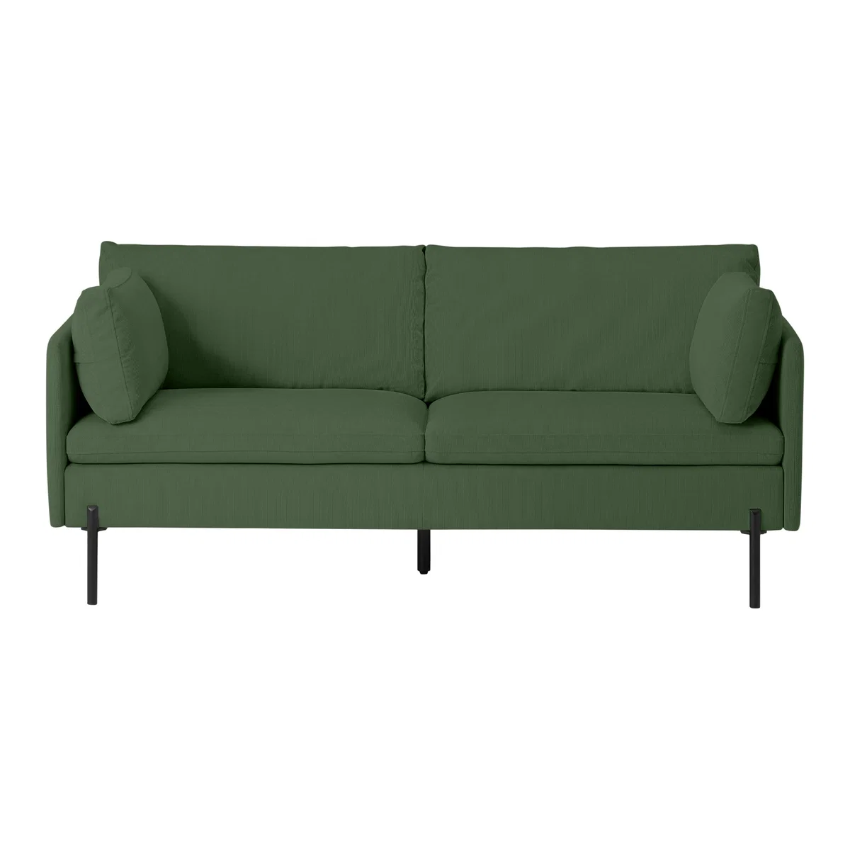 Zarina Large 2 Seater Sofa, Meadow Corduroy Velvet – image 1