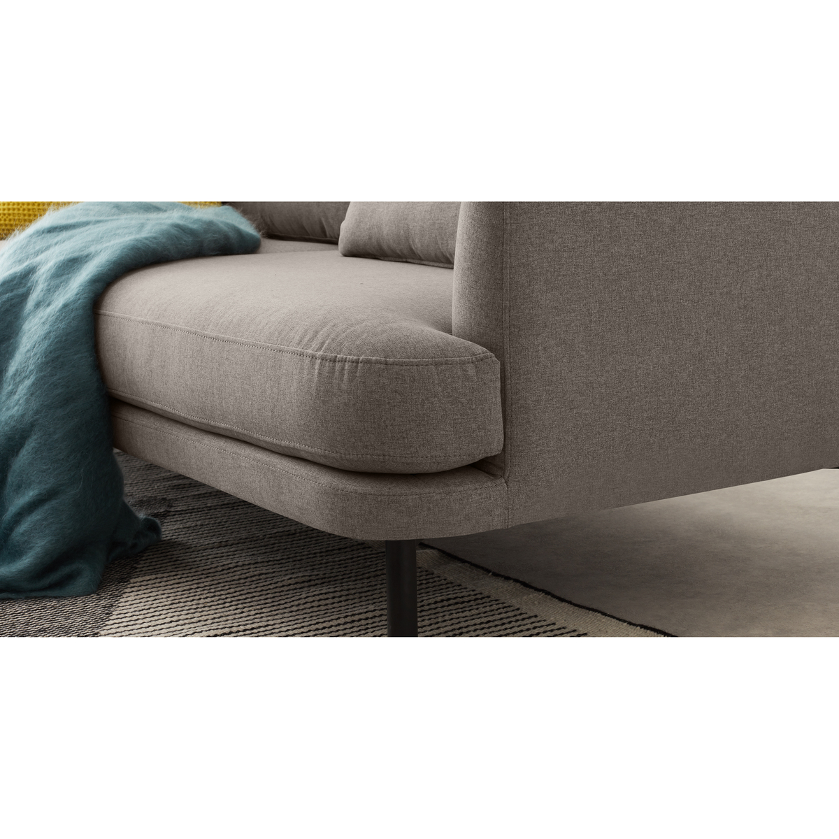 Herman 3 Seater Sofa, Manhattan Grey – image 3