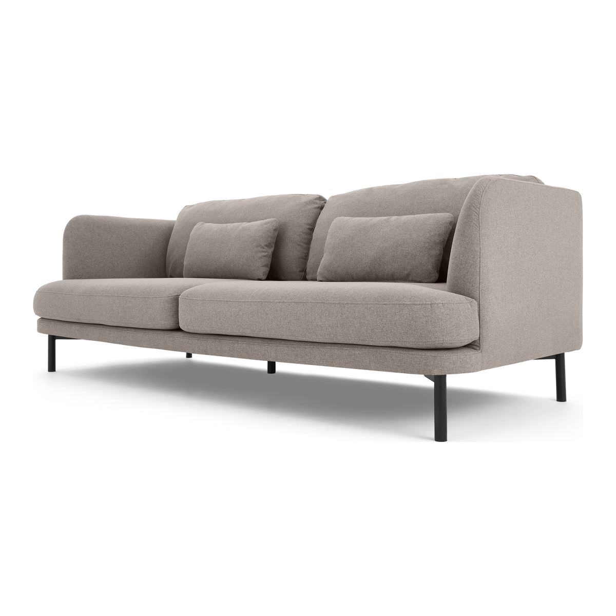 Herman 3 Seater Sofa, Manhattan Grey – image 1