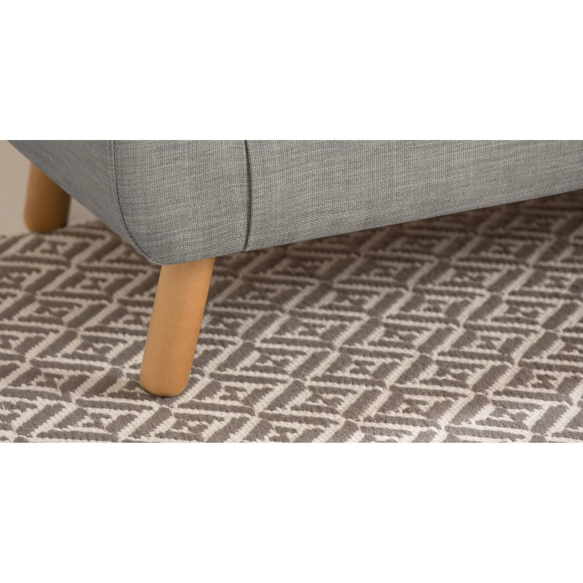 Lottie 3 Seater Sofa, Chalk Grey – image 3