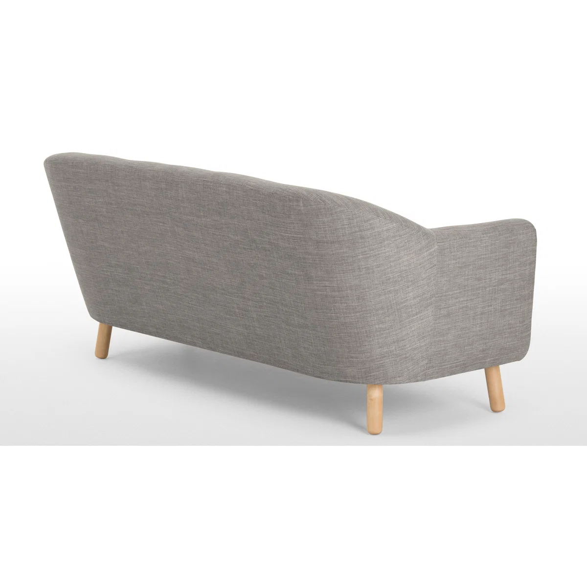 Lottie 3 Seater Sofa, Chalk Grey – image 4
