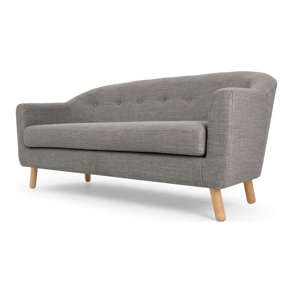Lottie 3 Seater Sofa, Chalk Grey – image 1