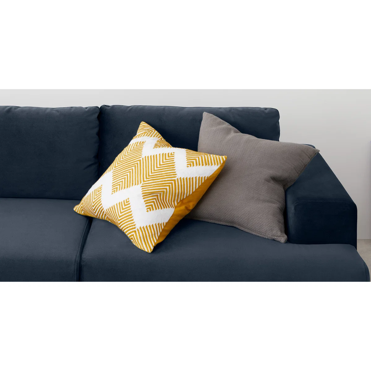 Frederik 3 Seater Sofa, Sapphire Blue Velvet – image 6
