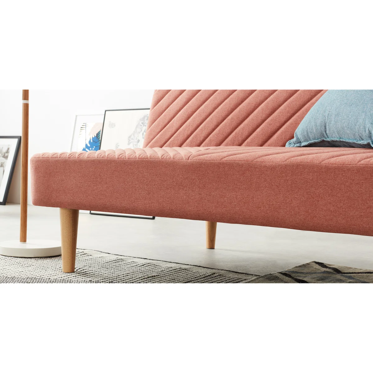 Ryson Click Clack Sofa Bed, Dust Pink – image 4