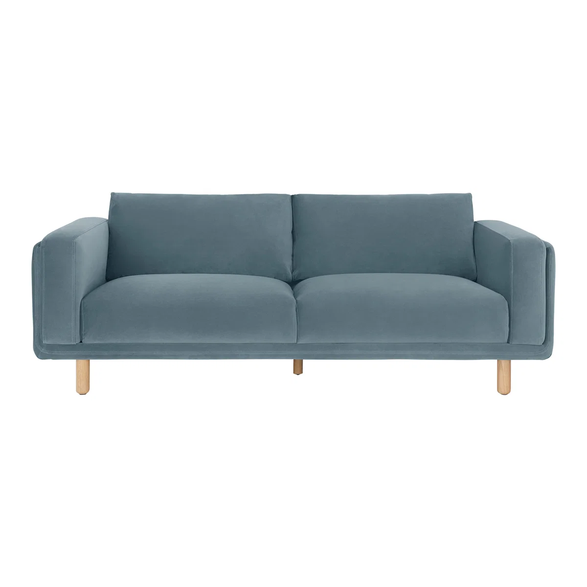 Karson 3 Seater Sofa, Marine Green Velvet – image 2