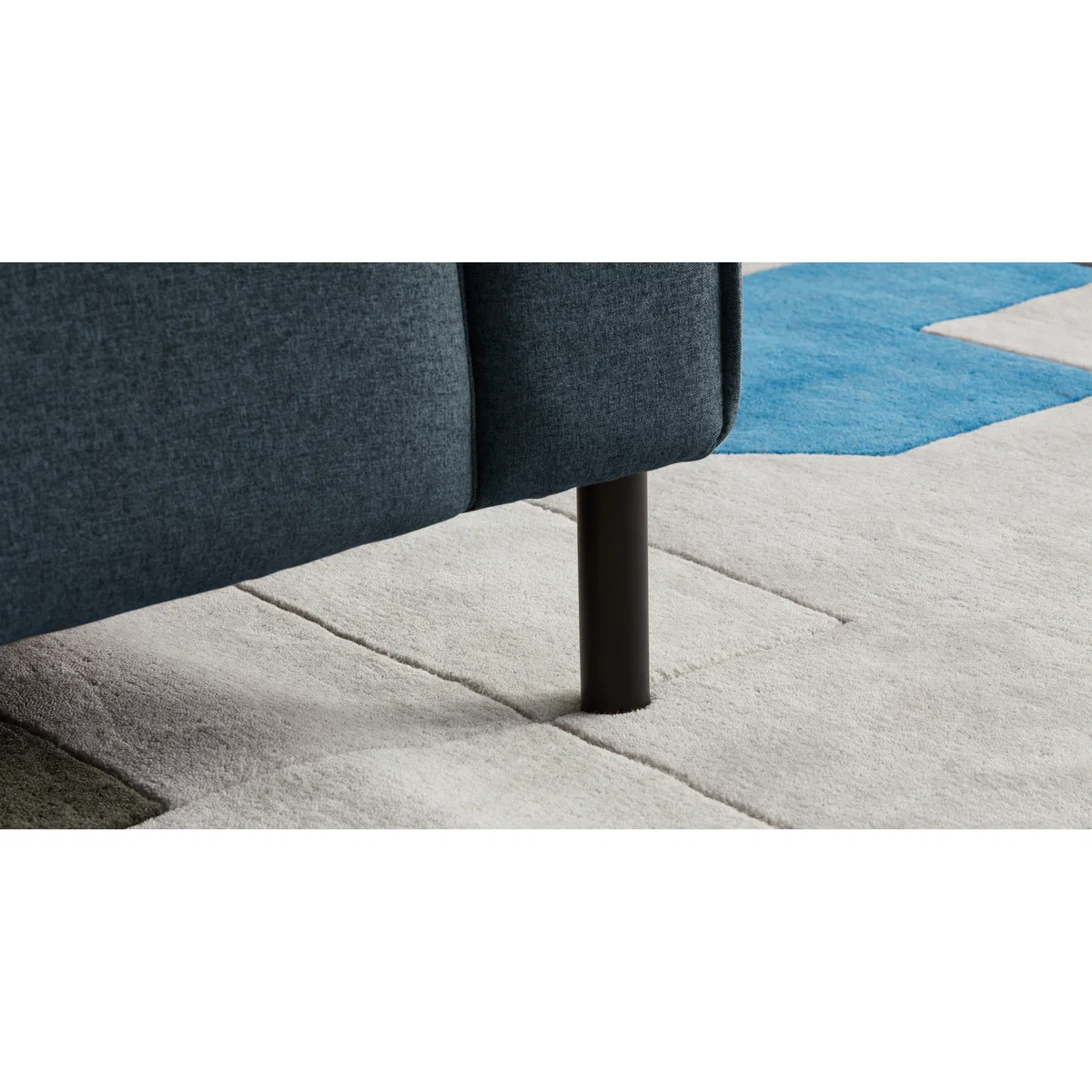 Herron 3 Seater Sofa, Aegean Blue – image 4