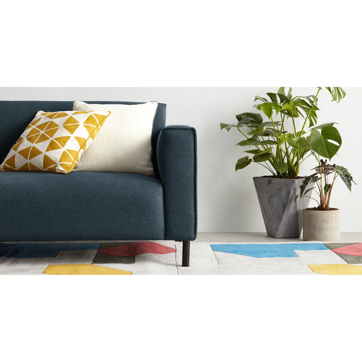 Herron 3 Seater Sofa, Aegean Blue – image 6