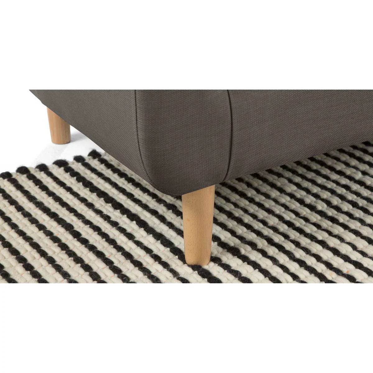 Tubby 3 Seater Sofa, Pewter Grey – image 3