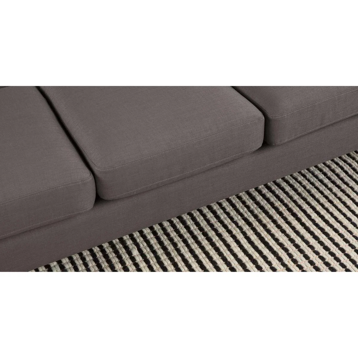 Tubby 3 Seater Sofa, Pewter Grey – image 5