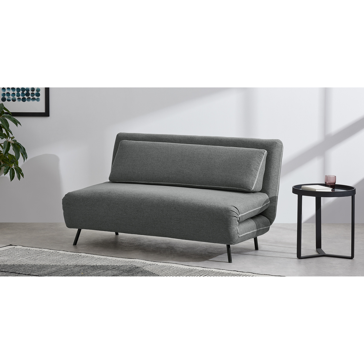 Kahlo Large Double Sofa Bed, Salt Grey – image 3