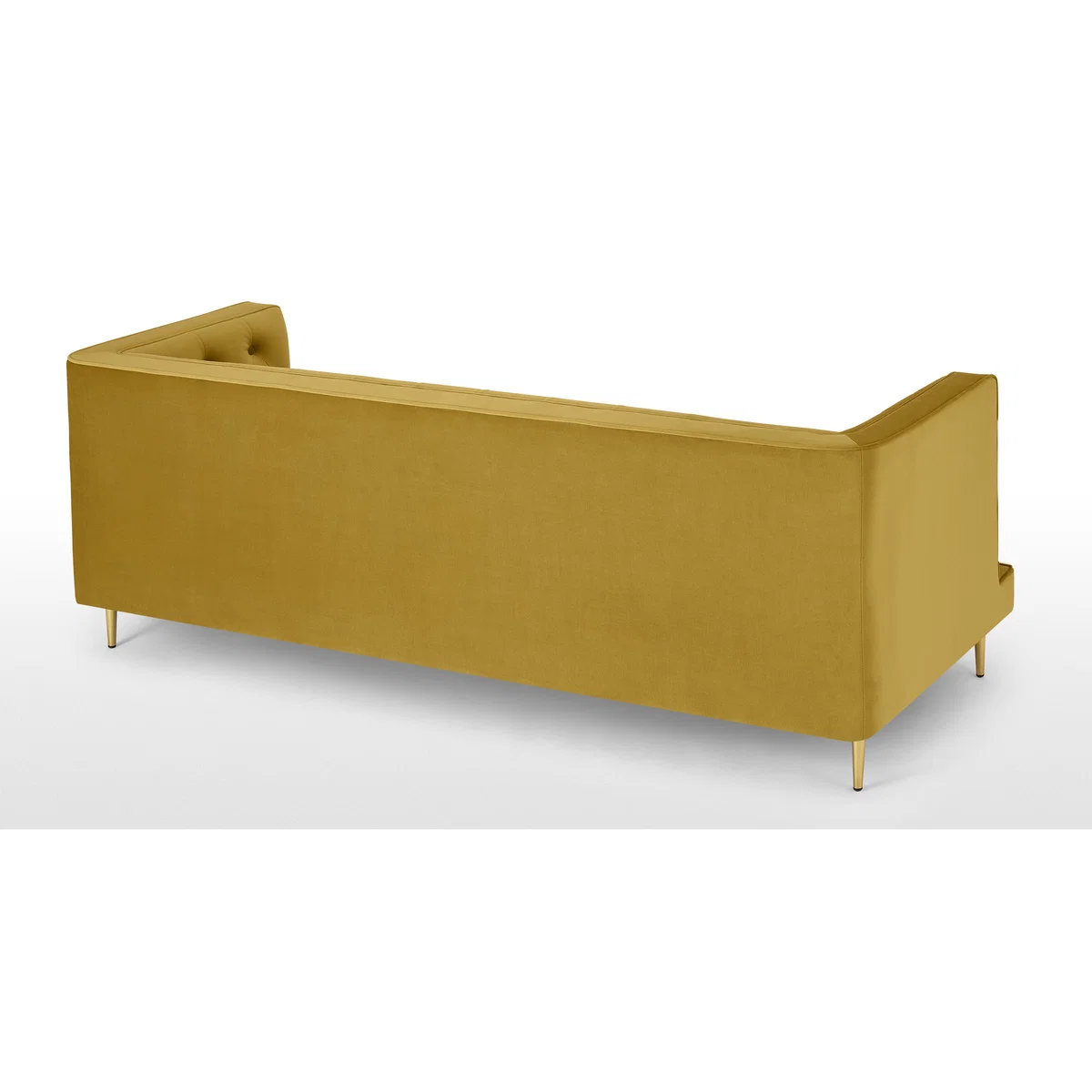 Goswell 3 Seater Sofa, Vintage Gold Velvet – image 5