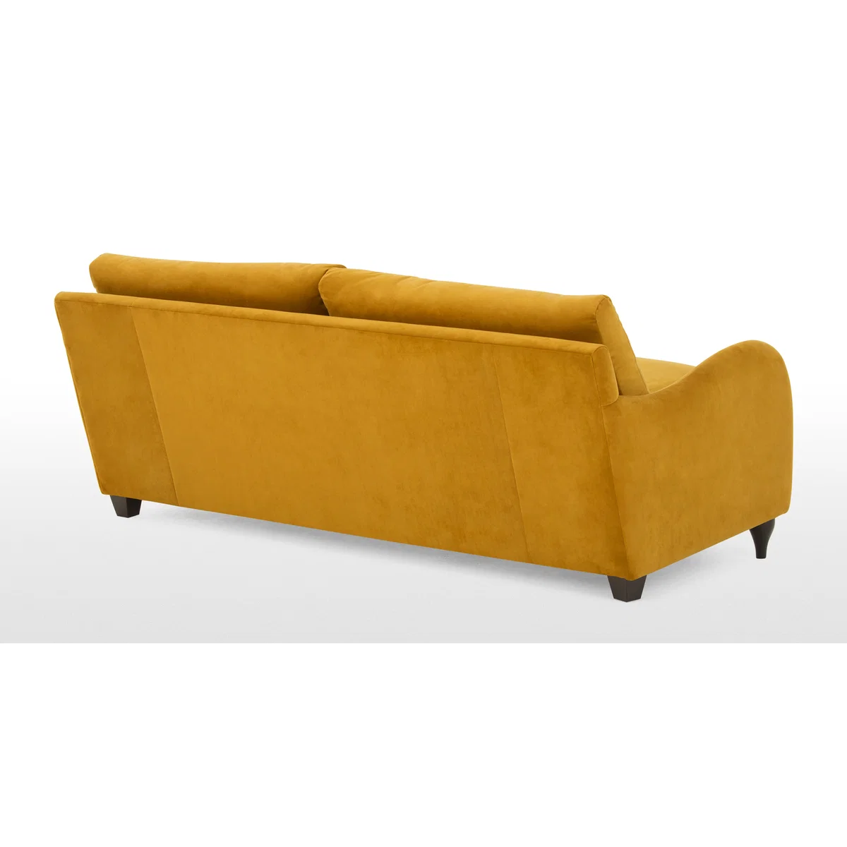 Sofia 3 Seater Sofa, Plush Turmeric Velvet – image 4