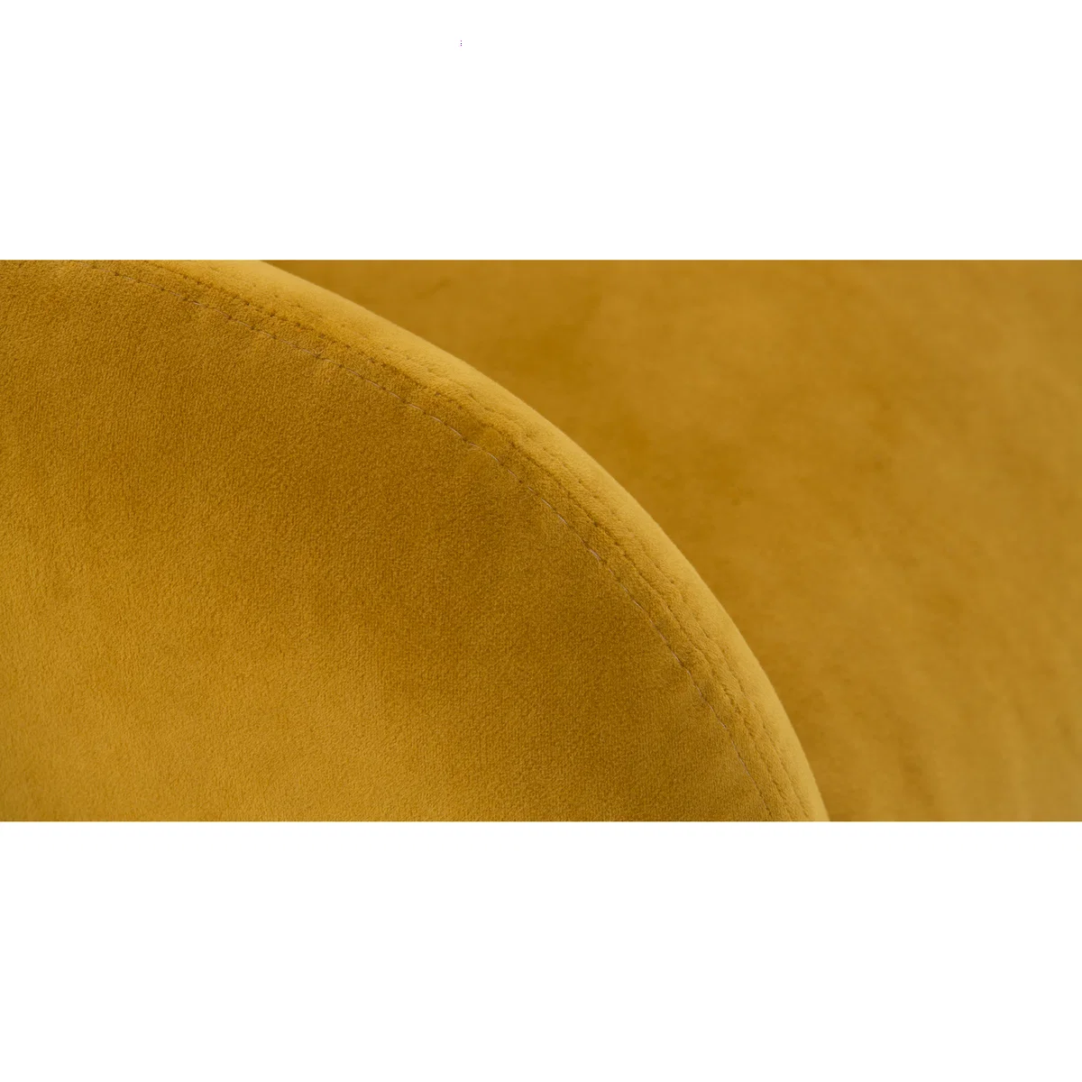 Sofia 3 Seater Sofa, Plush Turmeric Velvet – image 7