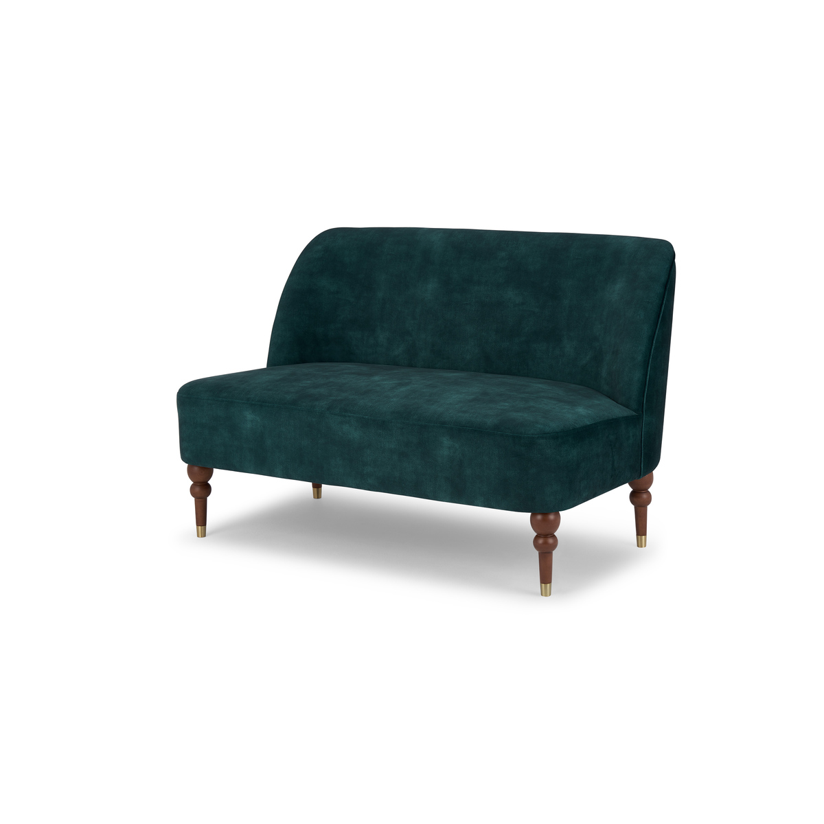 Harpo 2 Seater Sofa, Nile Blue Velvet – image 2
