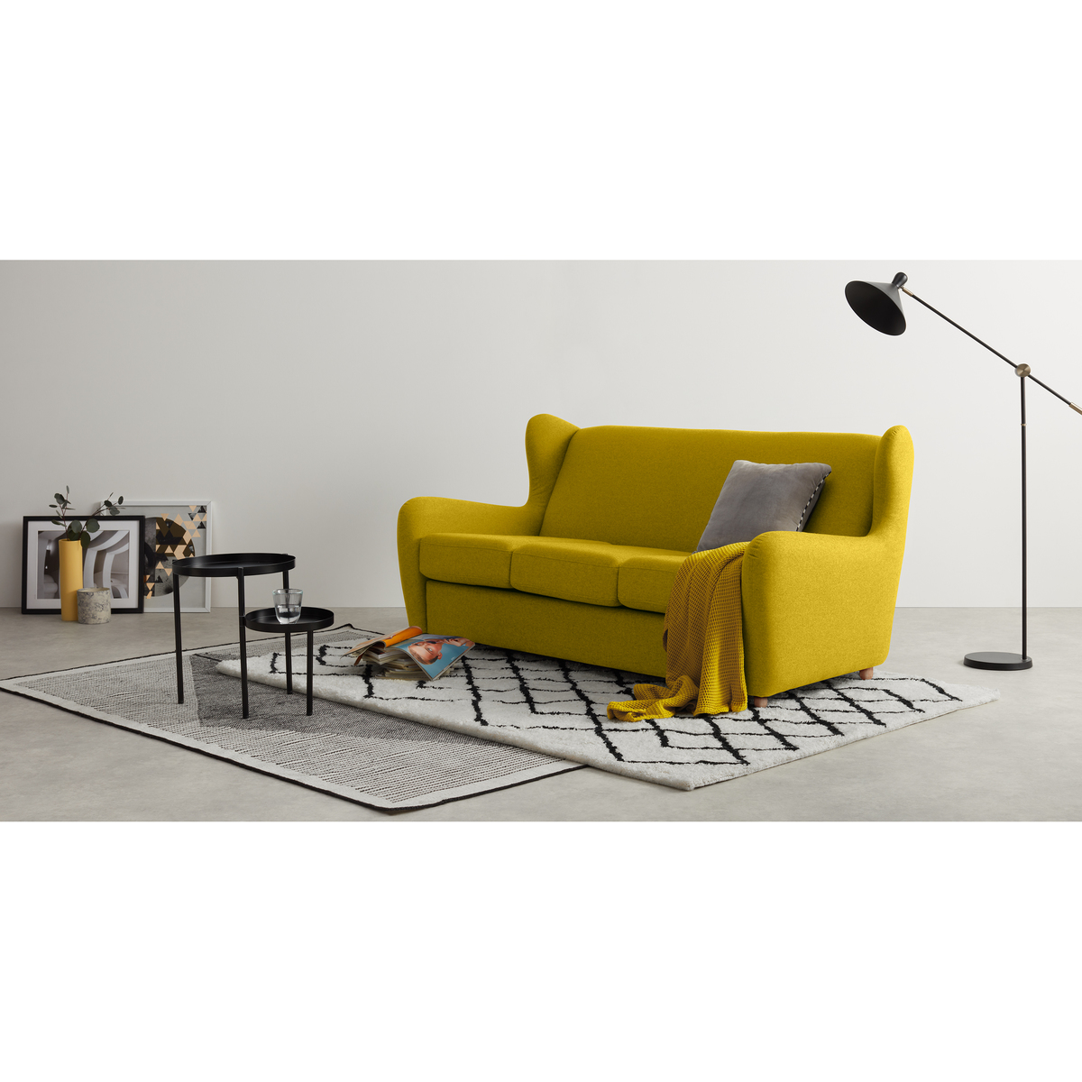 Rubens Sofabed, Light Moss Green – image 3
