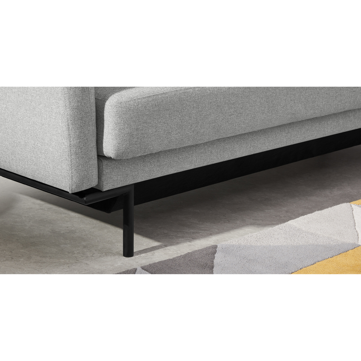 Harlow Sofa Bed with Storage, Mountain Grey – image 9