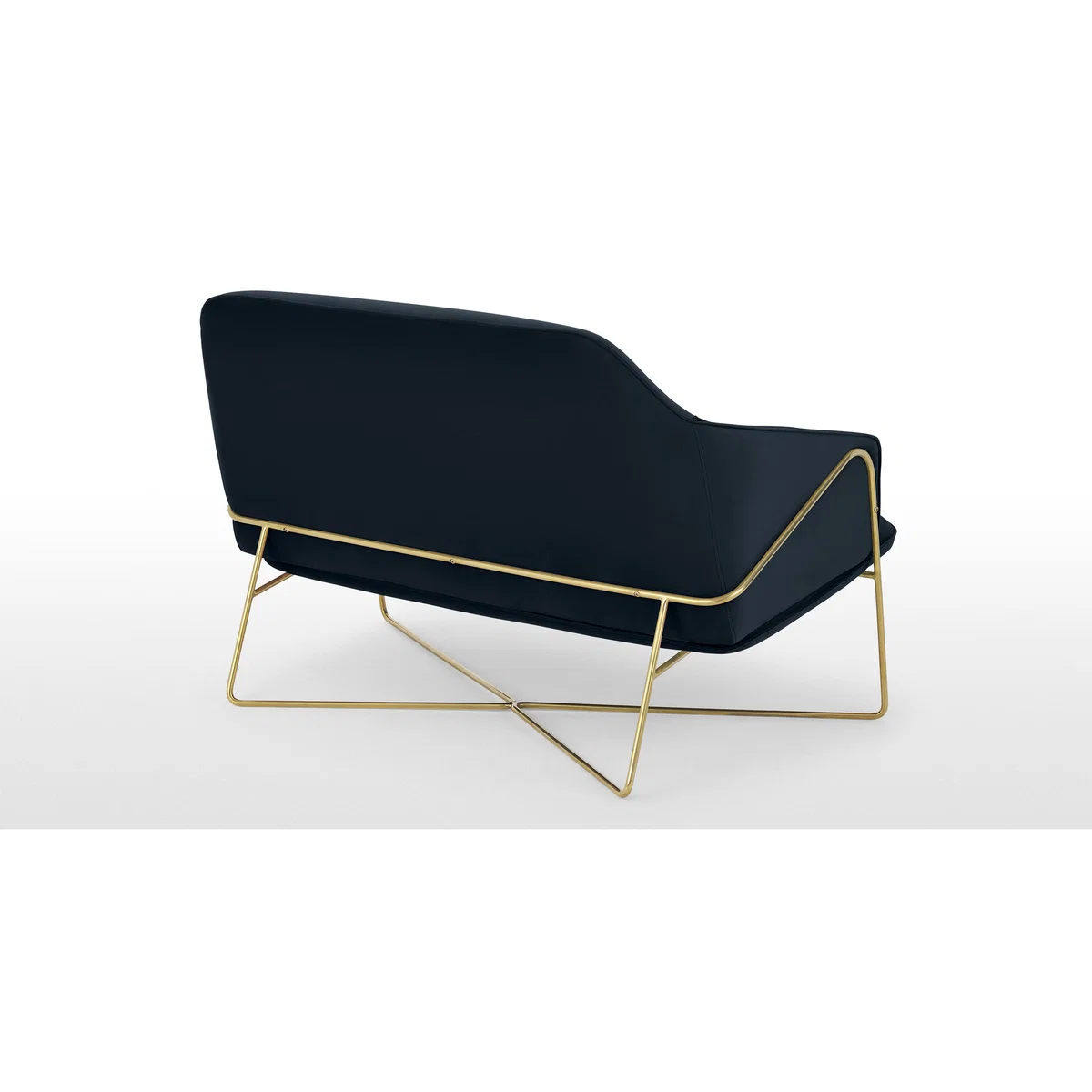 Stanley 2 Seater Sofa, Twilight Blue Velvet – image 5