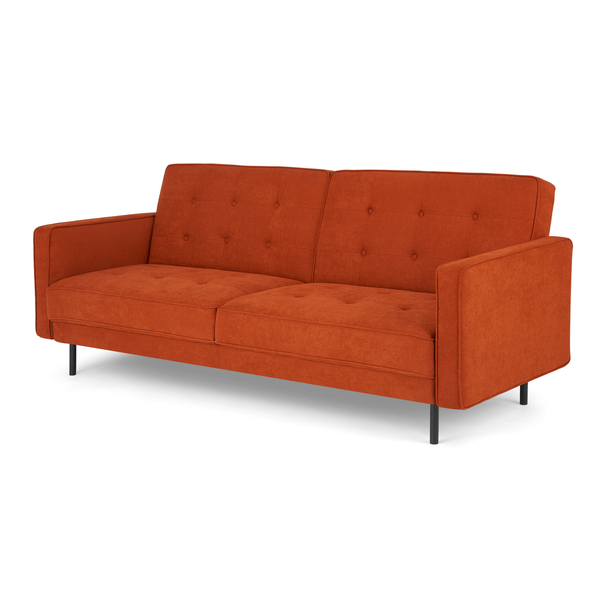 Rosslyn Click Clack Sofa Bed, Sedona Orange – image 2