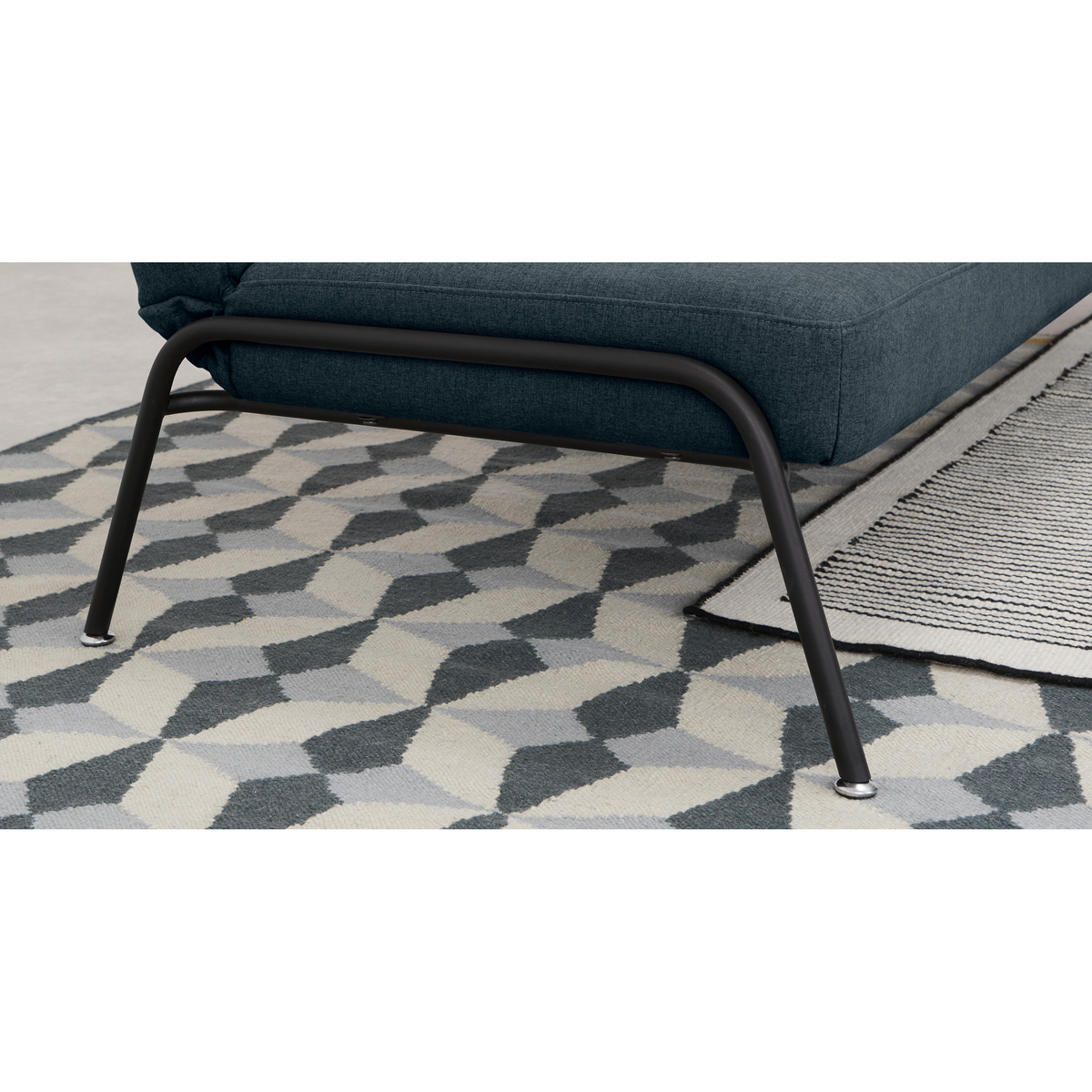 Knox Click Clack Sofa Bed, Aegean Blue – image 4