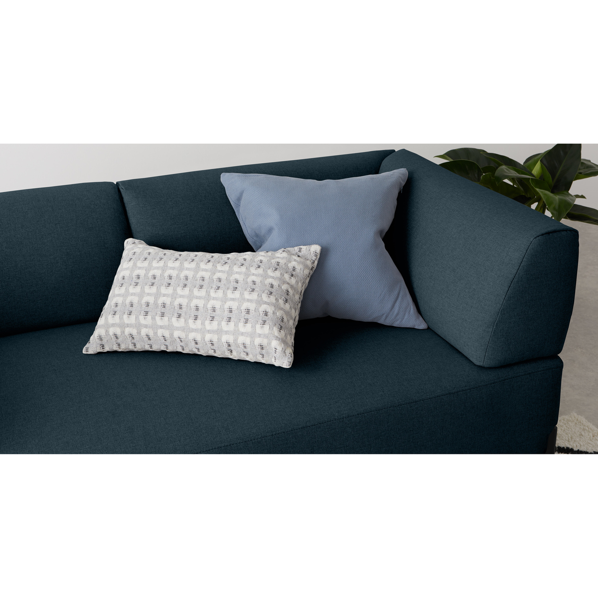 Made Essentials Kiva 2 Seater Sofa, Aegean Blue – image 6