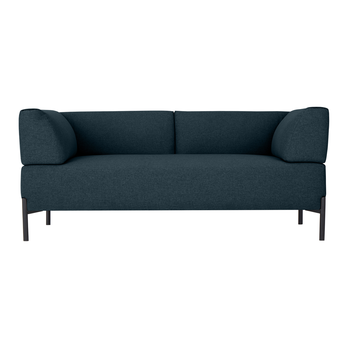 Made Essentials Kiva 2 Seater Sofa, Aegean Blue – image 2