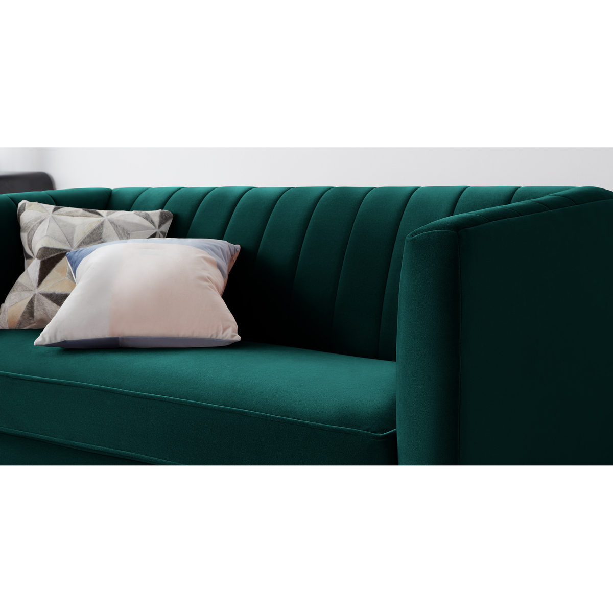 Amicie 2 Seater Sofa, Seafoam Blue velvet – image 6